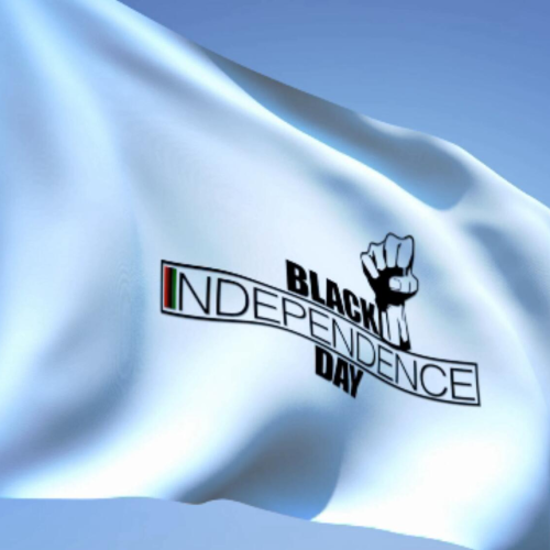 Black Independence flag